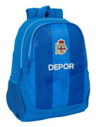 Skolryggsäck R. C. Deportivo de La Coruña Blå 32 x 44 x 16 cm