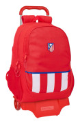 School Rucksack with Wheels Atlético Madrid Red 32 x 44 x 16 cm