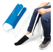 Sockhjälpmedel För Enkel På- och Avtagning, Draghjälpmedel Säkerställer Ingen Böjning För Äldre, Funktionshindrade och Gravida. Bekvämt Material, Mobilitet
