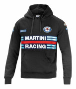 Tröja med huva Herr Sparco MARTINI RACING Svart Storlek L
