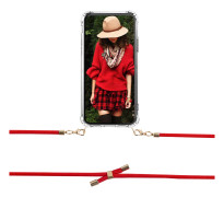 Boom Huawei P30 mobilhalsband skal - Rope Red