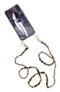 Boom iPhone 11 skal med mobilhalsband- Chain Black