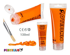 Akrylfärg Orange 120 ml 120 ml