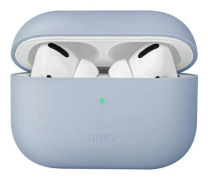 UNIQ AirPods Pro Skal Lino Silicone - Arctic Blå