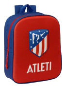 Skolryggsäck Atlético Madrid Röd 22 x 27 x 10 cm 3D