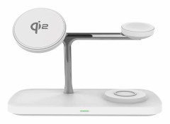 3-in-1 Trådlös Laddare Magsafe för Apple & Samsung Qi2 15W