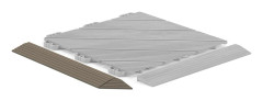 Hörnlist Hestraplattan Deck 45 Corner Strip Soft