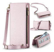 CASEME Me10 Crossbody Väskor Zipper - Rosa