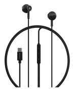 Devia In-Ear Trådbundna Hörlurar USB-C Smart M2 Digital Metal - Svart