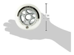 Powerslide Infinity 85a 4 Units Silver 80 mm