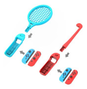 Tillbehörspaket 12 delar Kompatibelt med Nintendo Switch Flerfärgad