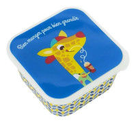 Draeger la carterie - GIRAFFE snackbox - Flerfärgad