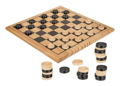 [NT] Dra Dam / Checkers Spel - Brädspel / Sällskapsspel - Damspel