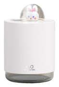 IC Mini Portabel Skrivbords Luftfuktare - Söt Kanin USB Cool Mist Air Vit