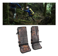1 Par Ormdamasker Polyesterfiber Andningsbara Lätta Ormsäkra Benskydd för Vandring Camping Bergsklättring Löv
