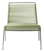 FDB Møbler / Furniture - M20L Teglgaard - Lounge cord chair - Trädgårdsstol - Green - W66 x D65,5 x H71,5 cm