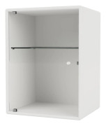Montana - RIPPLE - wall mounted - Skåp - Snow - H: 46,8 x W: 35,4 x D: 20 CM