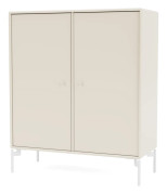 Montana - COVER - With white legs - Hyllor - Oat - H 69.6 CM / W 69.6 CM / D 30 CM