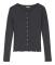 Skall Studio - Edie Cardigan - Cardigan - Dark Grey Melange - XS
