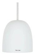 Piet Hein - Super115 Mm Pendel Opal-glass (g9 42w) - Hängsmycke - SUPER115 mm pendel OPAL-GLASS (G9 42W) - HVID ledning 3m - H11.6 x W11.5 D11.5 cm