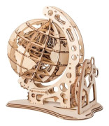 3D Träpussel Dekoration Trä Vintage Globform Hem DIY Ornament_qq