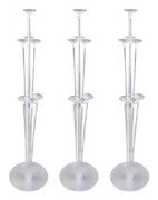 PRIME QUALITY Ballongställ Kit, Justerbar Design För Anpassningsbara Ballongdekorationer, Återanvändbara Transparenta Ballongställ För Kostnadseffektiva Fester