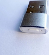 Mus Jiggler Odetekterbar Automatisk Rörare USB-Port Skakare Silver Silver