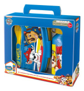 Euromic PAW PATROL 4-pcs. lunch box/alu bottle/spoon+fork