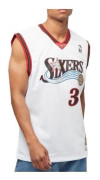 Baskettröja Mitchell & Ness Philadelphia 76ers Allen Iverson Vit