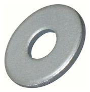 C62085 - Förpackning med 20 stora plana brickor - M8x24mm H 2mm - Förzinkat stål DIN9021