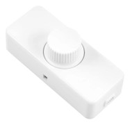 3-100W 220-240V LED Vridströmbrytare för Glödlampor, Halogenlampor, Justerbar LED-Armatur, Vit