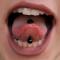 [NT] 50-pack Tungpiercingar Slumpmässig Färg Tungstavar Färgglada Tungpiercingar Akryl 14G Tungskivstång