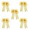 [NT] Julrosetter juldekoration guld 5-pack