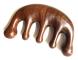 Trämassagekam Gua Sha Kam Bredtandad Kam för Huvud Hårbotten, Ansikte, Kroppsmassage Naturlig Sandelträ Massager Gåva till Kvinnor Män