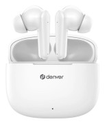 DENVER TWE-48W Trådlös Bluetooth Hörlur med Laddetui