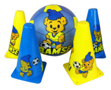 SportMe Bamse Fotbollskit med koner