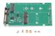 M.2 NGFF till SATA Adapter Stabil Bekväm Hållbar Robust MSATA SSD till SATA Konverterare