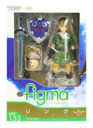 [QD] The Legend of Zelda Skyward Sword 14cm Link Actionfigur Figma 153 Utbytbara Tillbehör PVC Modell Med Låda