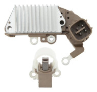 [QD] Generatorspänningsregulator Borsthållare med borste Aluminiumlegering 1260002470 80904424 För Acura Accord
