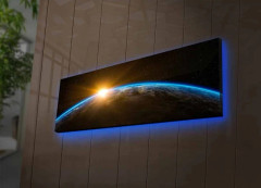 Dekorativ LED-belyst canvasmålning 3090NASA-018