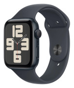 Apple Watch SE 2024 GPS 44mm Midnight Aluminium Case / Midnight Sport Band - S/M
