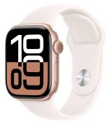 Apple Watch Series 10 (42mm) Aluminium Sport S/M Roséguld