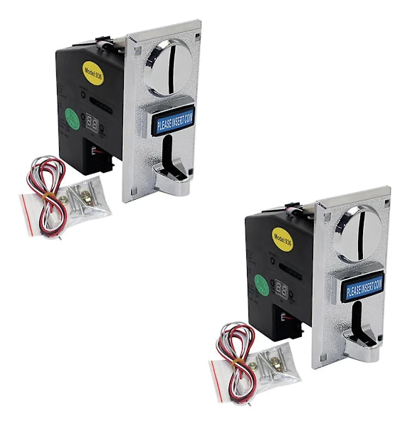 \"QD\" 2 st 616 Myntacceptor Elektronisk Rullande Myntacceptor Väljarmekanism Automat