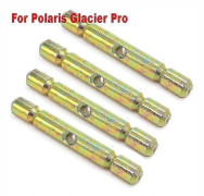 Plogfäste i legering, Glacier Pro, ersättningsdel för klippstift 2205063, för Polaris Glacier Pro snöplog, ATV snötur 750-WELLNGS 4 Gold/NT/