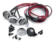 4-pack LED-lampor Kit Strålkastare för Axial Scx10 Wraith Rr10 Trx4 Trx6 1/10 RC Crawler Bil - WELLNGS/NT/