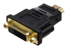 CASA DVI 24+1 (DVI-D) Hona till Hane Adapter