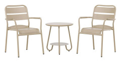 Venture Home - Café-set Faro - Beige - Matgrupper - Från Homeroom