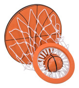 Mini Basketbollkorg för inomhus, takmonterad med nät och bakbräda för barn 3+ år