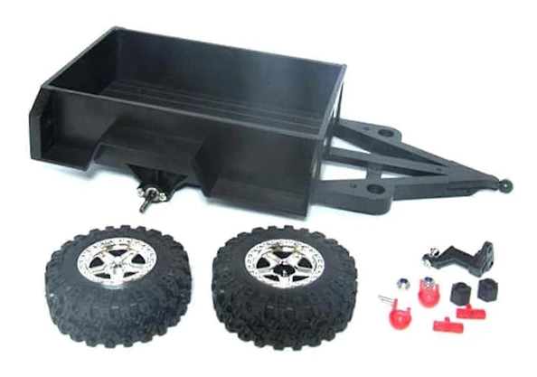 RC Crawler Släpvagn med Dragkrok för MN AUSTAR 1/18 RC Crawler Bil RC Bil Uppgraderingsdelar