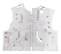 1:1 Modekläder Design Linjal Skärmall Skola Student Undervisning Kläder Ritningsmall Klädesplagg P.pa